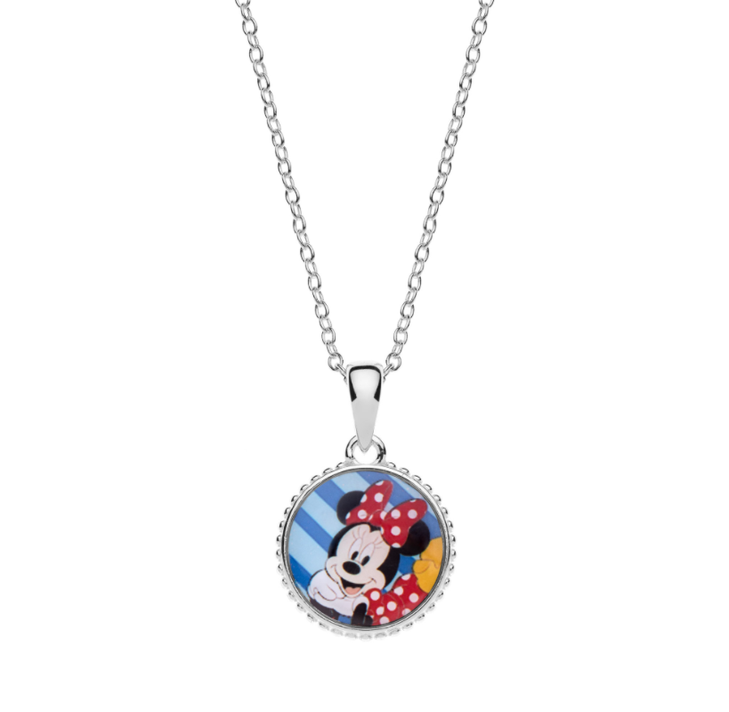 Disney Minnie Mouse Halskæde i Sølv 16333509