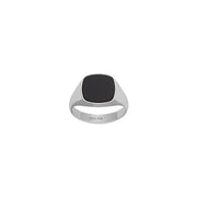 SON OF NOA Sølv Ring med Sort Onyx 10670000956