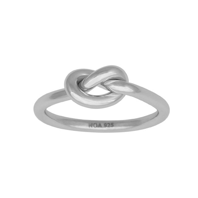 Siersbøl Sølv Ring med Knude 10670030950