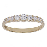 Nordahl Andersen 8kt Guld ring med syn. zirkonia 183 004CZ3