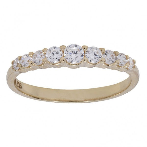 Nordahl Andersen 8kt Guld ring med syn. zirkonia 183 004CZ3