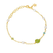 Susanne Friis Bjørner Armbånd med Perler og Sten 1873-2-20-574
