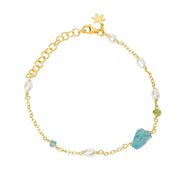 Susanne Friis Bjørner Armbånd med Perler og Sten 1873-2-20-575
