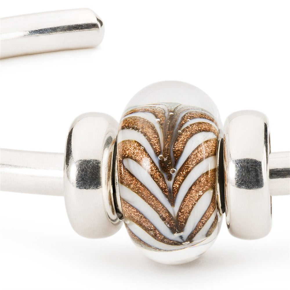 Trollbeads/Troldekugler gylden fontæne kugle TGLBE-20284