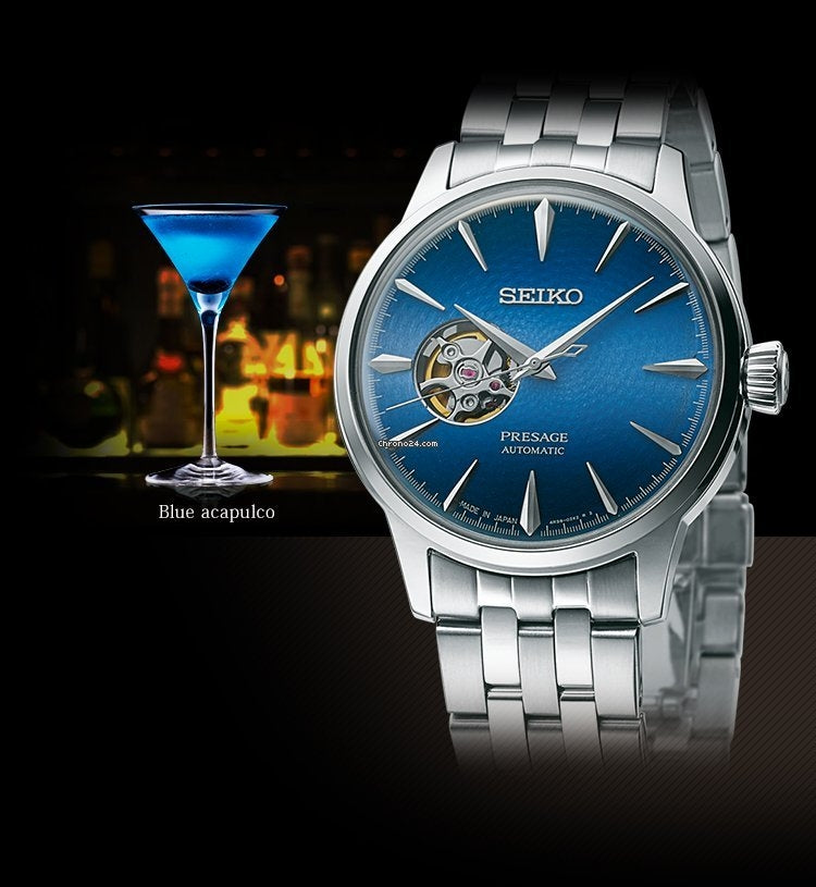 Seiko Presage Cocktail Time "Blue Acapulco" Automatic SSA439J1