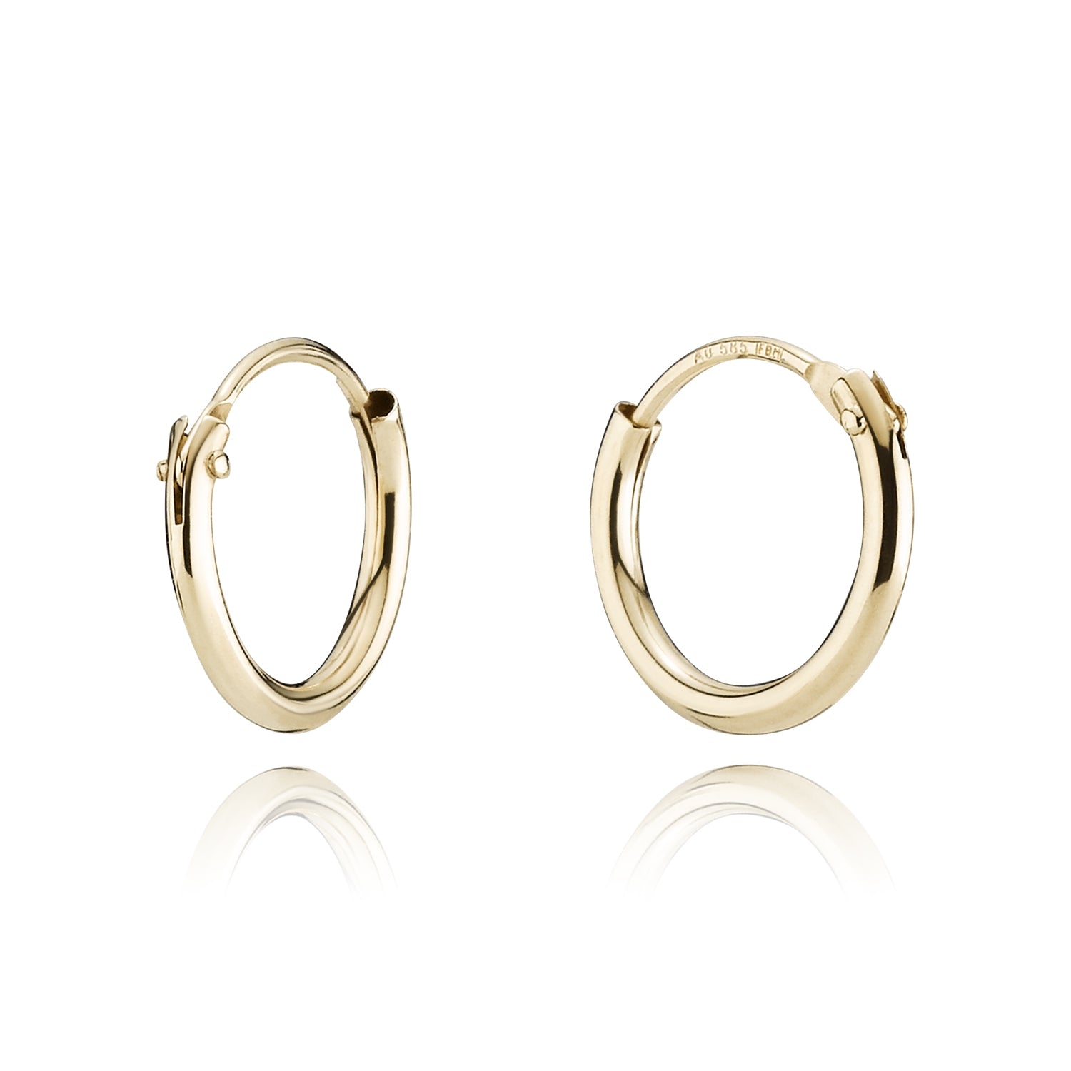 BNH 8kt Guld Creol 1,3mm/13mm
