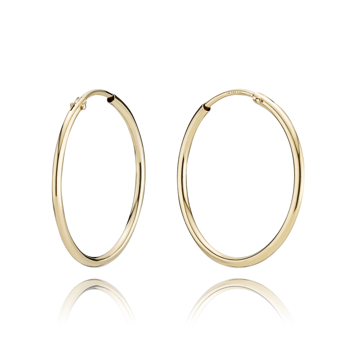 BNH 8kt Guld Creol 1,5mm/20mm