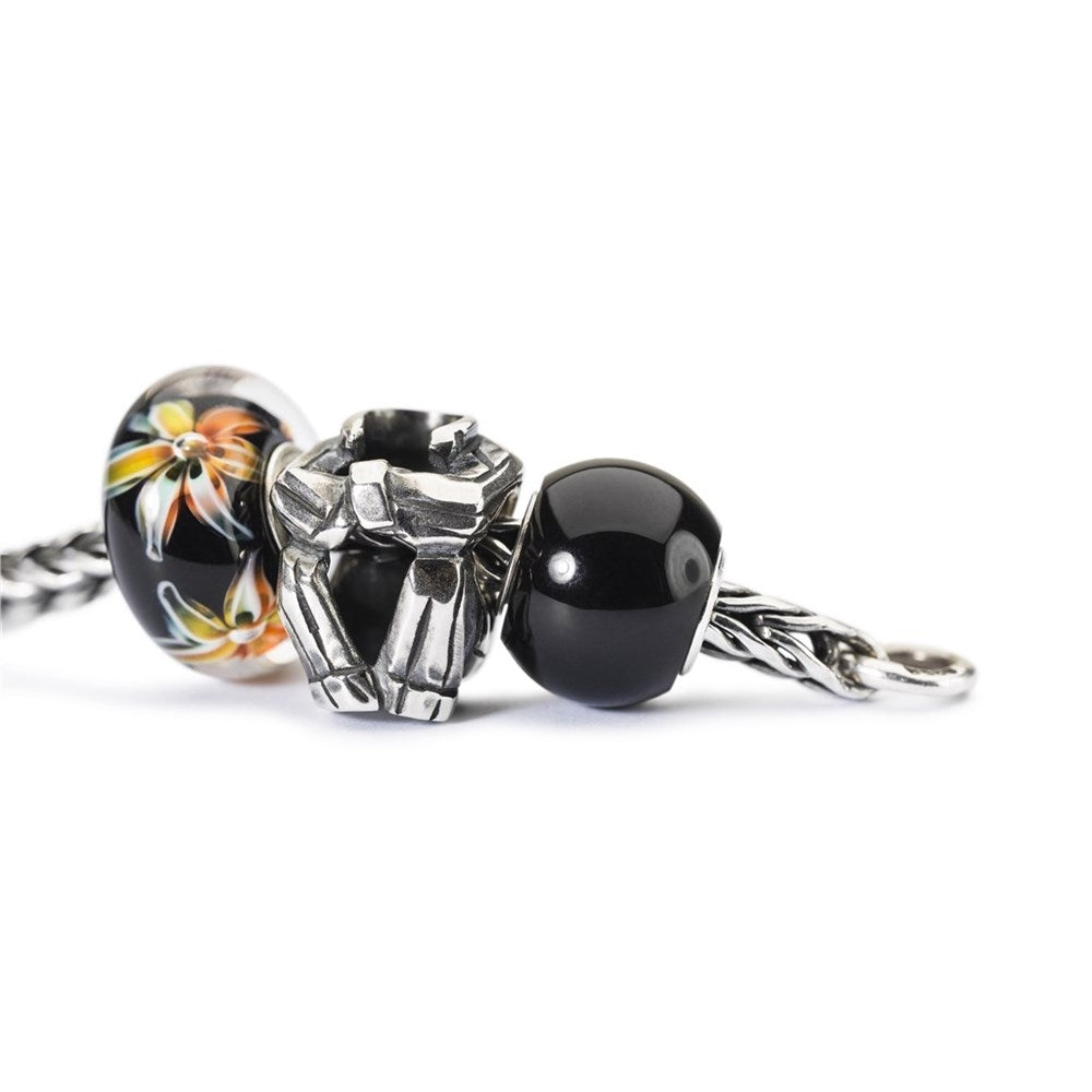Trollbeads/Troldekugler Sort Rund Onyx TSTBE-00024