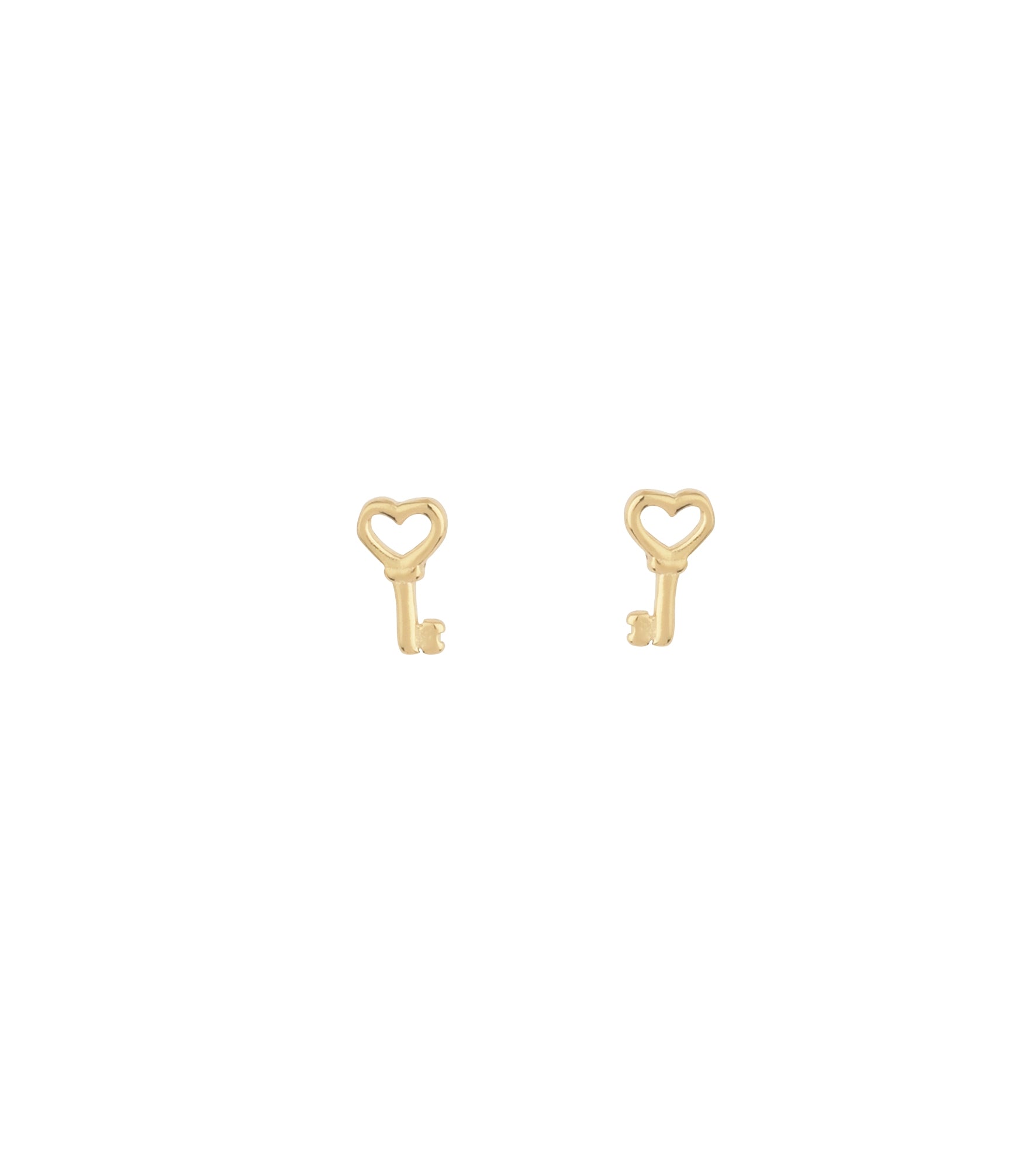 L&G Forgyldt Key to my Heart Ørestik 2020292