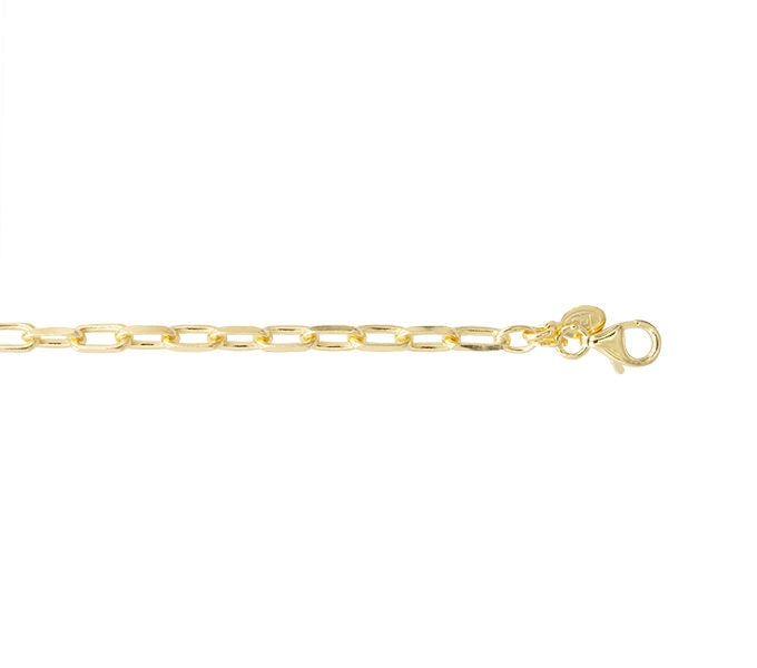 L&G Forgyldt Armbånd med Lange Led 206976