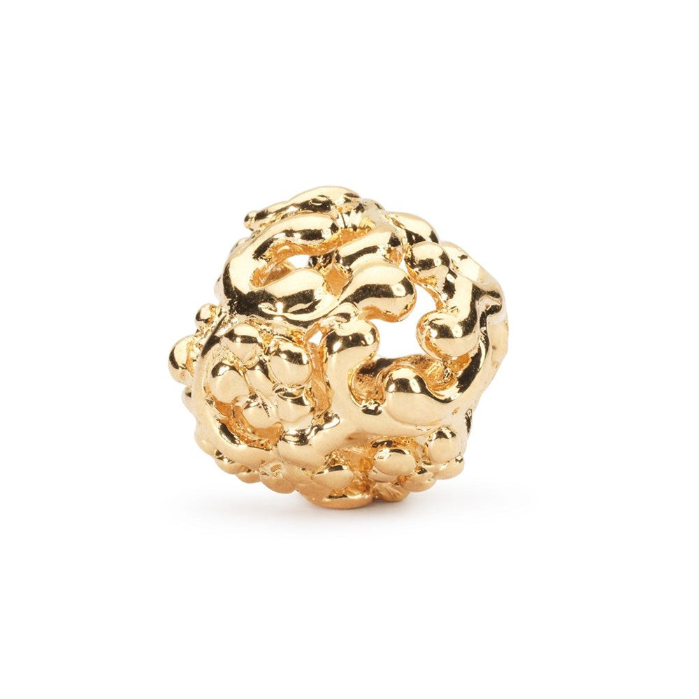 Trollbeads/Troldekugler Årstidskugle, guld TAUBE-00045