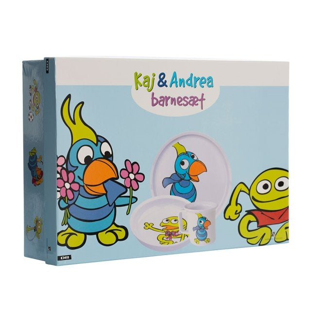 Nordahl Andersen barnesæt med 3 dele med Kaj og Andrea 90250880099