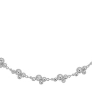 Randers Sølv Sølv armbånd med kugler 19-21cm 243706