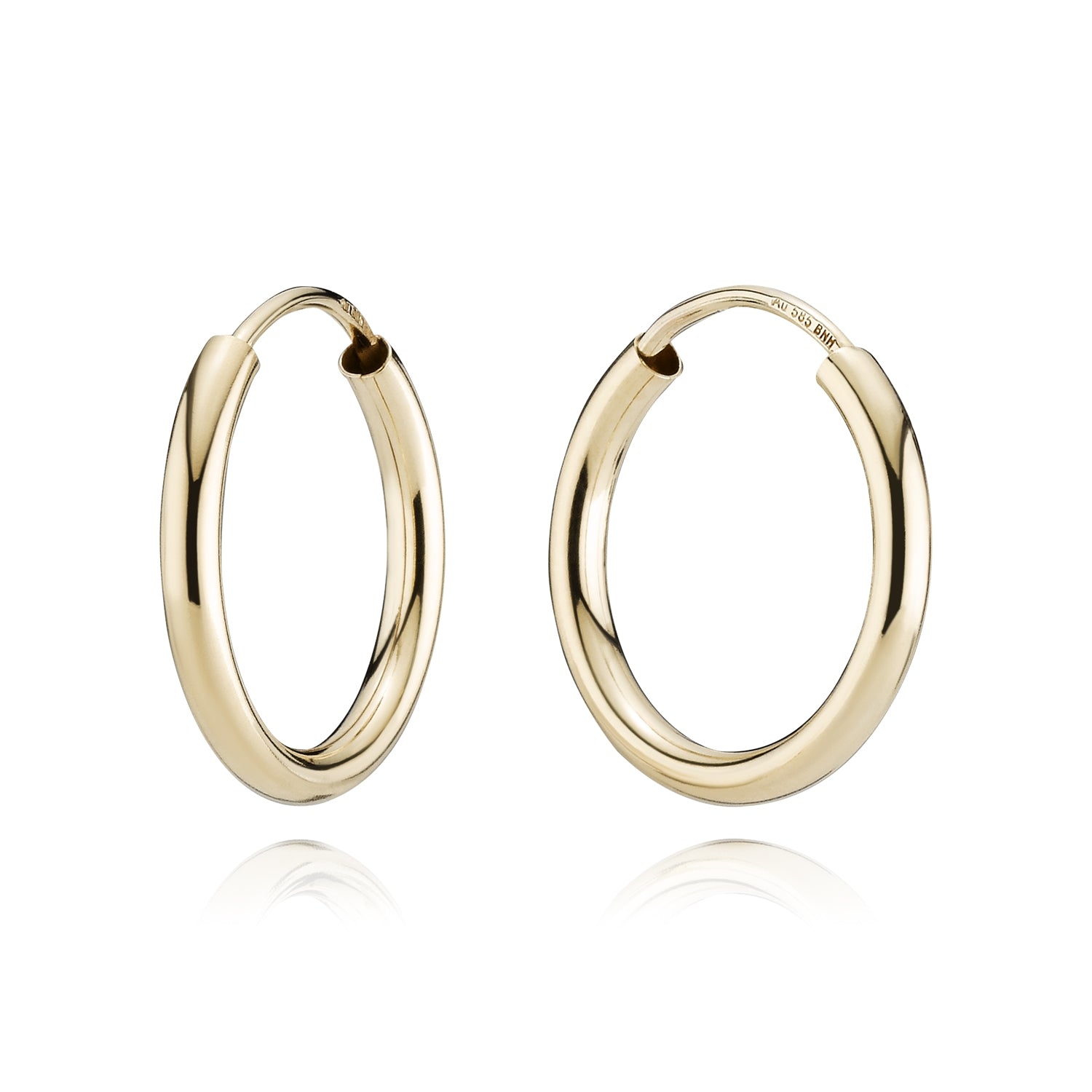 BNH 8kt Guld Creol 2,0mm/15mm