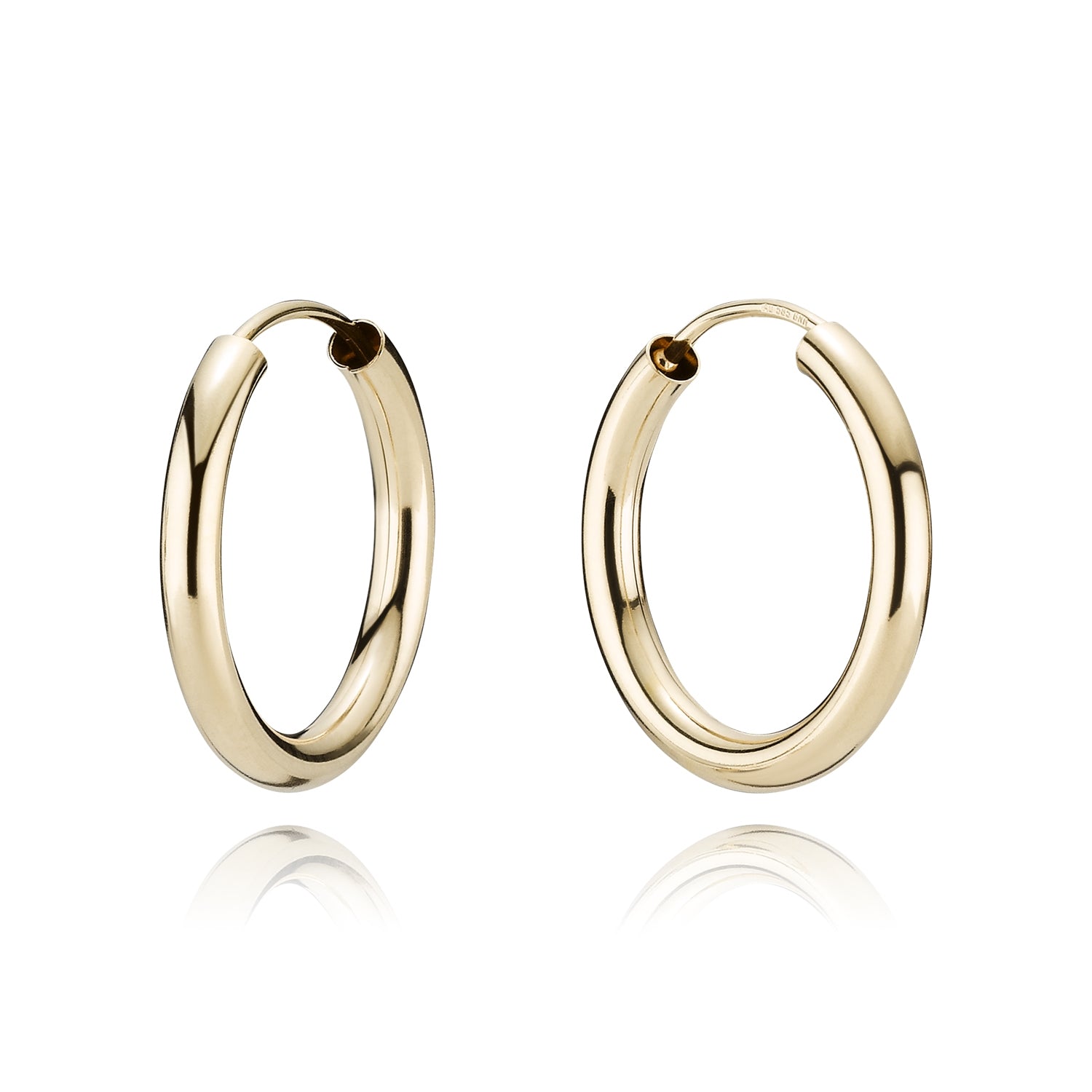 BNH 8kt Guld Creol 2,5mm/20mm