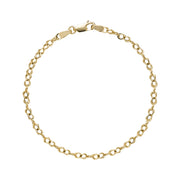 Lund Copenhagen 9kt Guld Armbånd med Runde Led 3011232