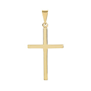 Lund Copenhagen 8kt Guld Kors 32x22mm 306060