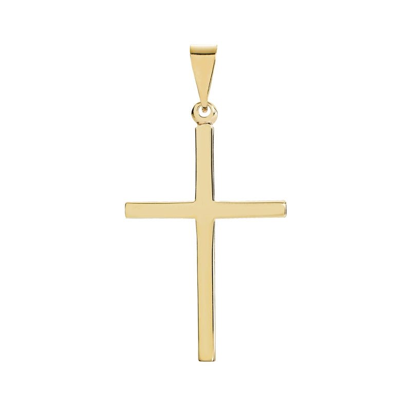 Lund Copenhagen 8kt Guld Kors 32x22mm 306060