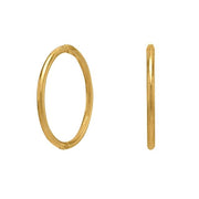 Sierbøl 8kt. Guld creol 15mm 30162080300