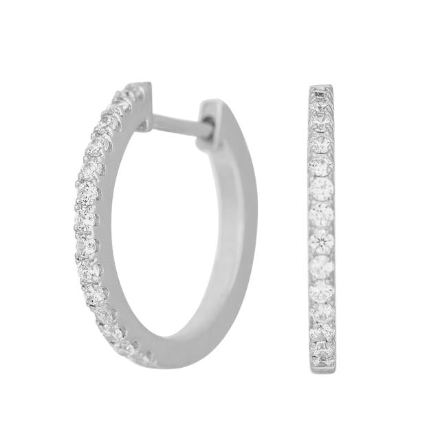 Siersbøl Sølv Creol med Zirkonia 17mm 30163180900