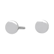 Nordahl Jewellery Sølv 4mm Rund Plade Ørestik 30255000900