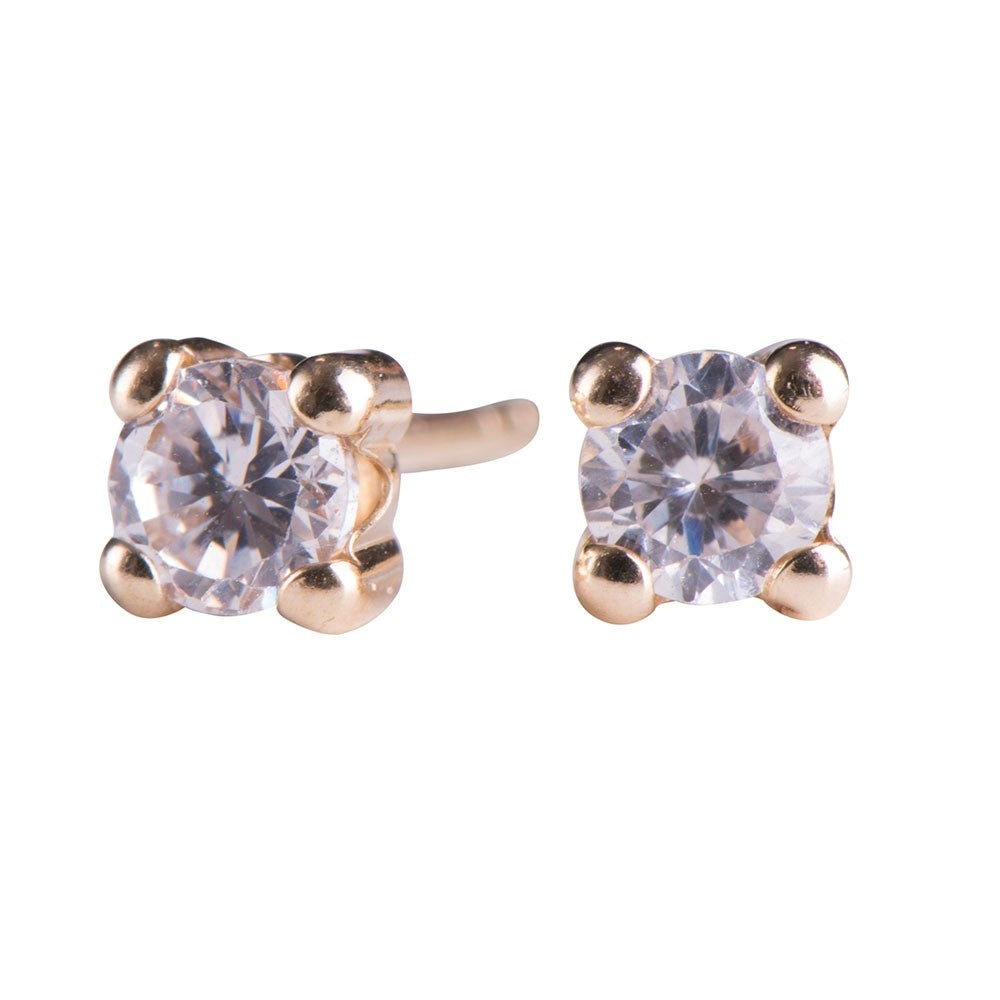 Nordahl Andersen 14kt Guld Ørestik med 3mm Zirkonia 30310040500