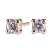 Nordahl Andersen 14kt Guld Ørestik med 3mm Zirkonia 30310040500