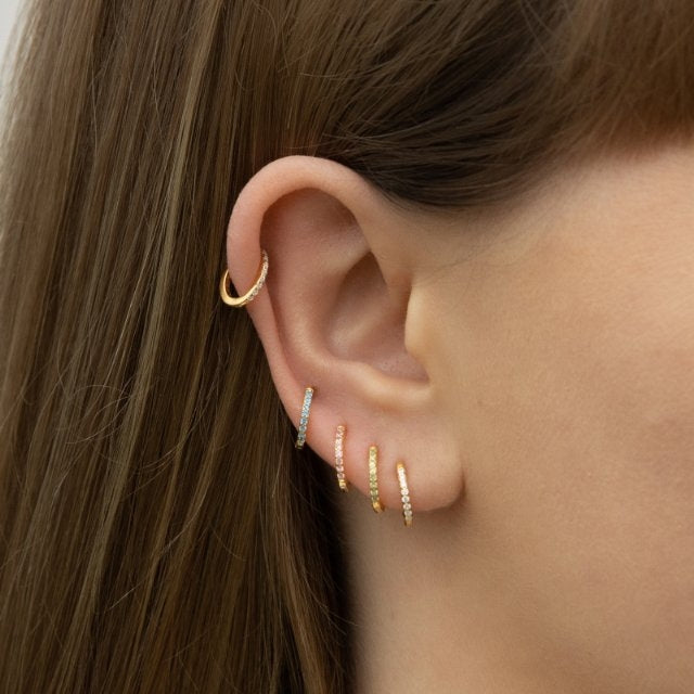 Joanli Nor Hellenor Creol med Lyserøde Zirkonia 11mm 30452875900