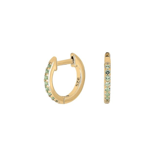 Joanli Nor Hellenor Creol med Grønne Zirkonia 12mm 30452895900