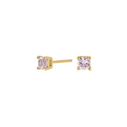 Joanli Nor Helennor Ørestik med Lyserød Zirkonia 4mm 30453015900