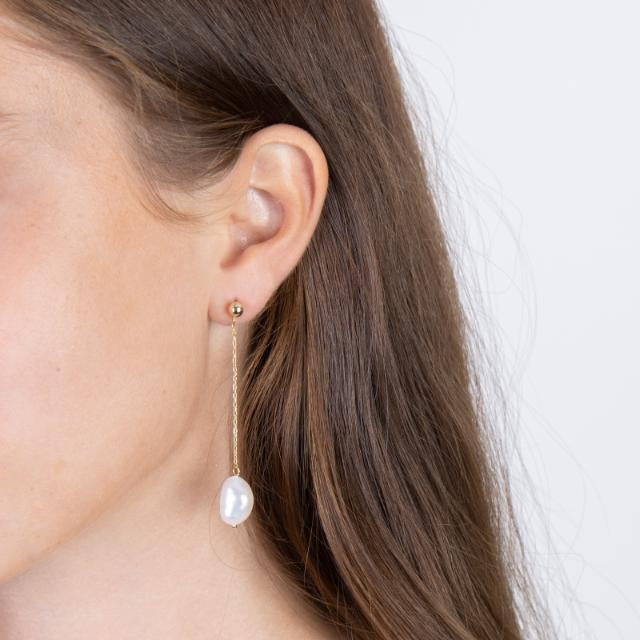 Nordahl Jewellery Ørestik med Baroque Perle Baroque52 30490035900
