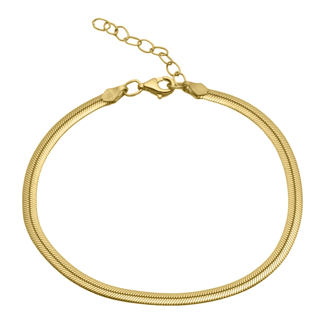 Aqua Dulce Malou armbånd i forgyldt sølv 4097