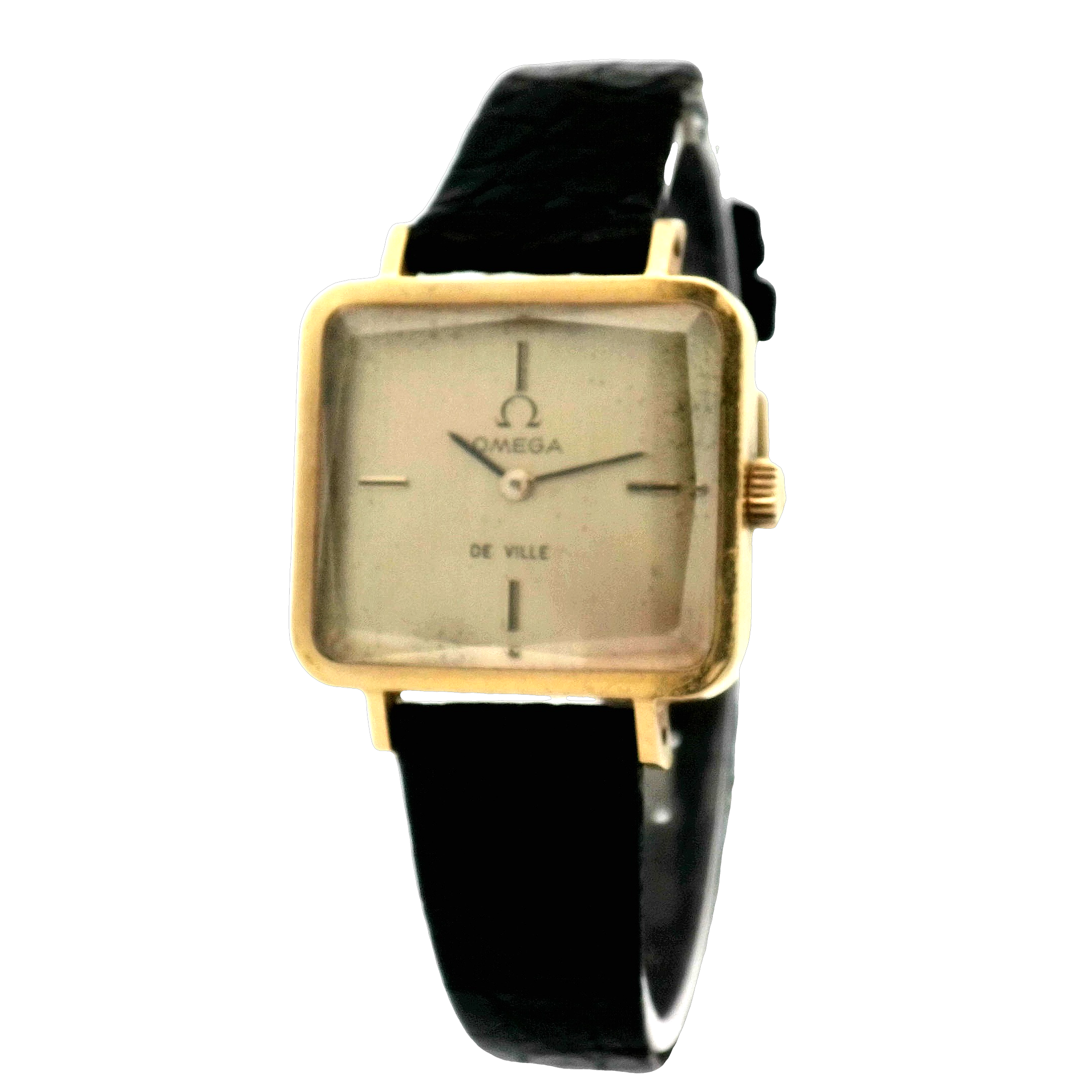 Omega De Ville Mekanisk Dameur i 18kt Guld