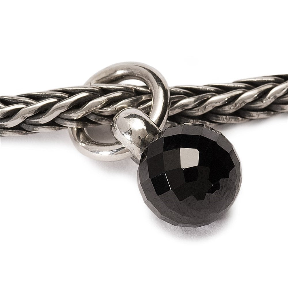 Trollbeads/Troldekugler Sort spinelkvast kugle TAGBE-00009