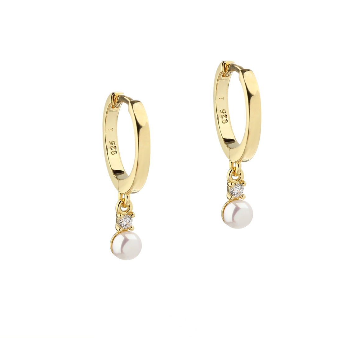 Aqua Dulce Darling bubbels maren hoop i forgyldt sølv 5639