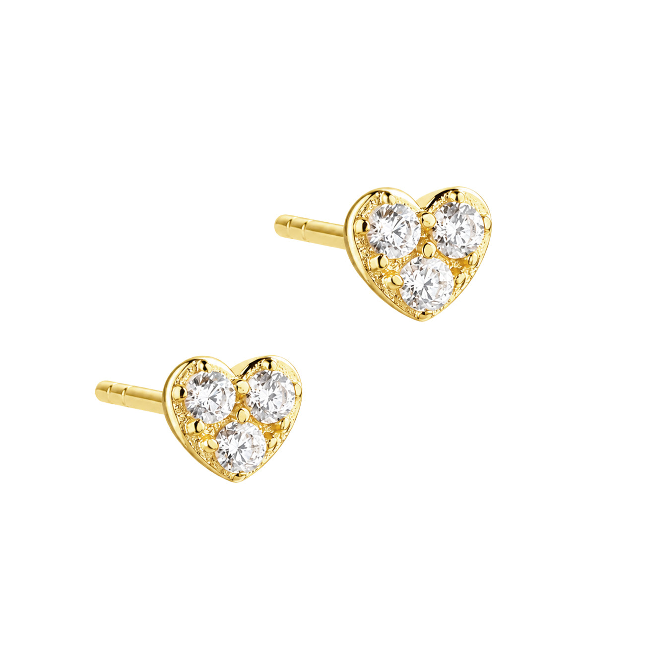 Aqua Dulce Tiny heart ørering