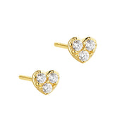 Aqua Dulce Tiny heart ørering