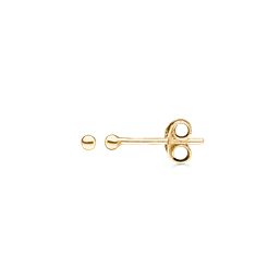 Støvring Design 8kt Guld Kugle Ørestik 2mm 60002