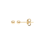 Støvring Design 8kt Guld Kugle Ørestik 3mm 60003