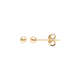 Støvring Design 8kt Guld Kugle Ørestik 3mm 60003