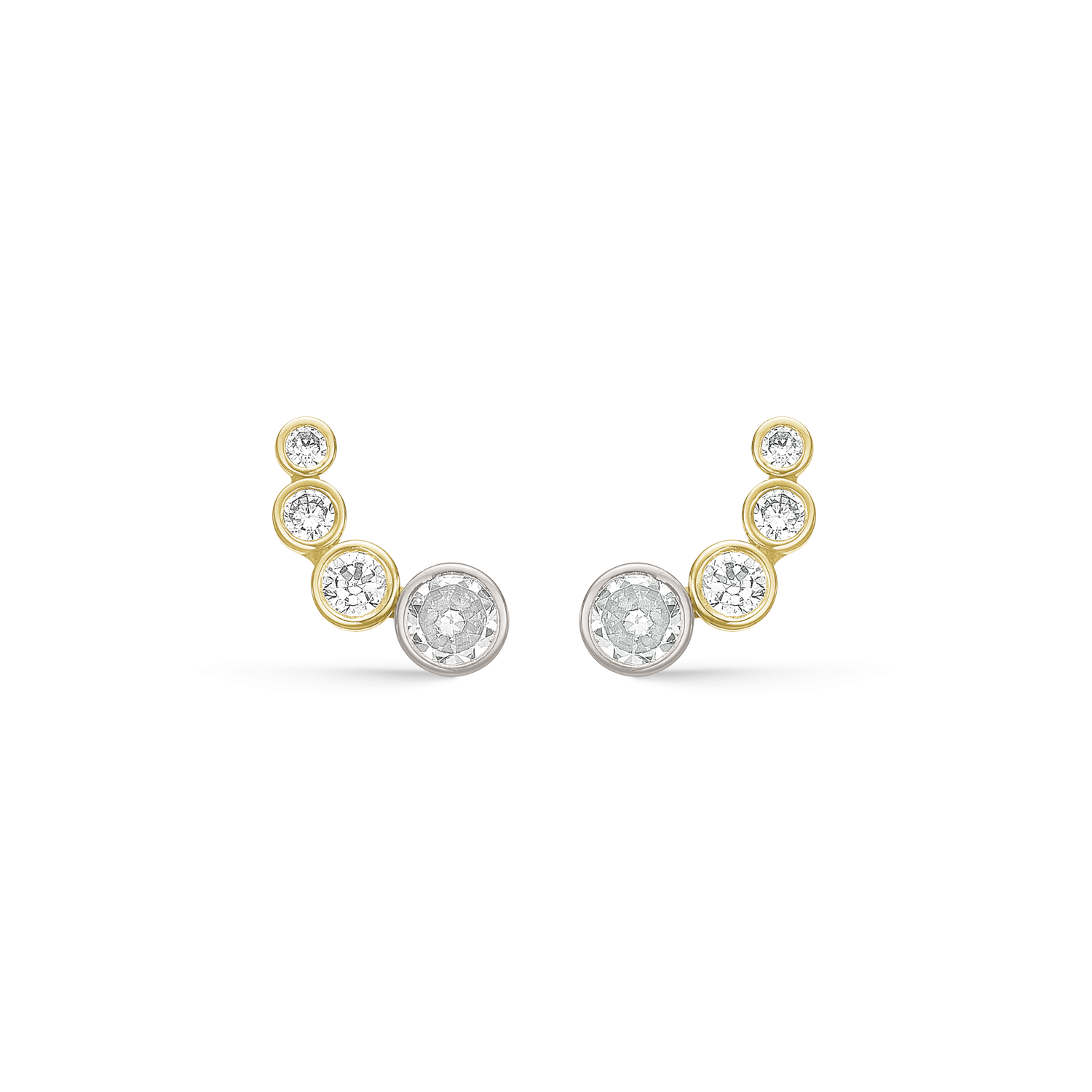 Støvring Design 8kt Guld Ørestik med Zirkonia 60117685