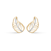 Støvring Design 8kt Guld Ørestik med Blade 60117774