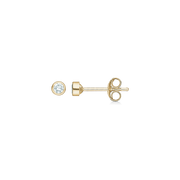 Støvring Design 8kt Guld Ørestik med 3mm Zirkonia 60117893