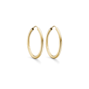 Støvring Design 8 kt Guld Creoler 25mm 60166525
