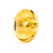 Trollbeads/Troldekugler Gul prisme kugle TGLBE-00152