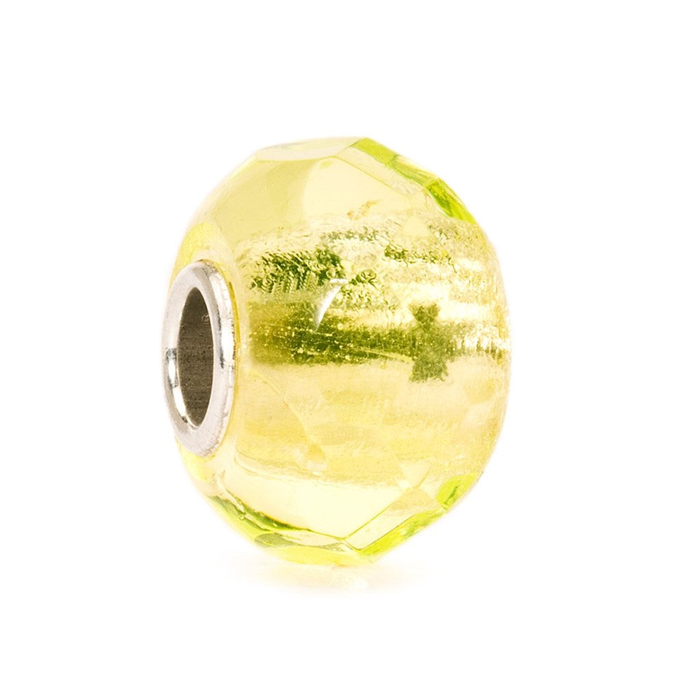 Trollbeads/Troldekugler Lime prisme kugle TGLBE-00154