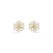 Støvring Design 8kt Guld Snefnug Ørestik med Zirkonia 60242049