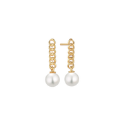 Støvring Design 8kt Guld Ørestik med Ferskvands Perle 60242508