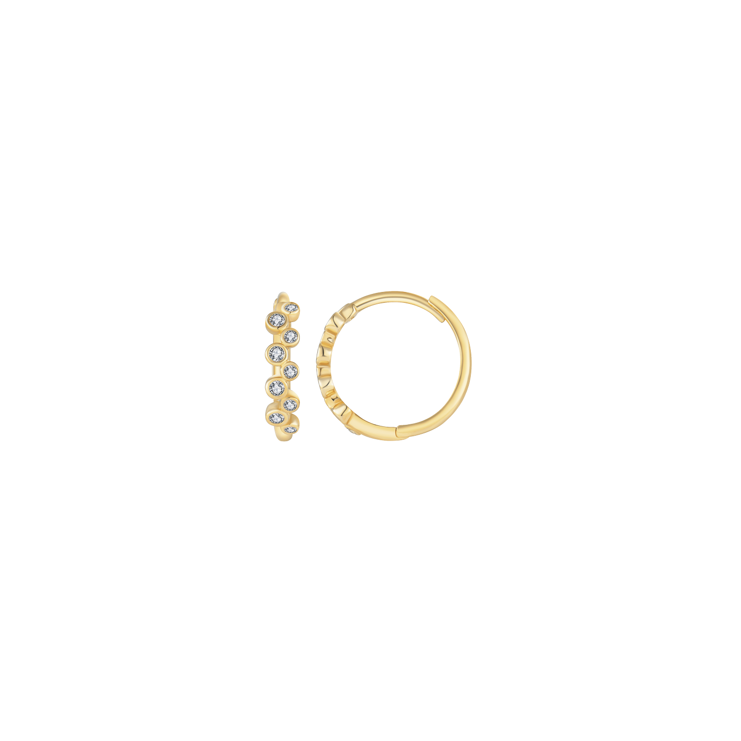 Støvring Design 8kt Guld Creol med Zirkonia 60242528