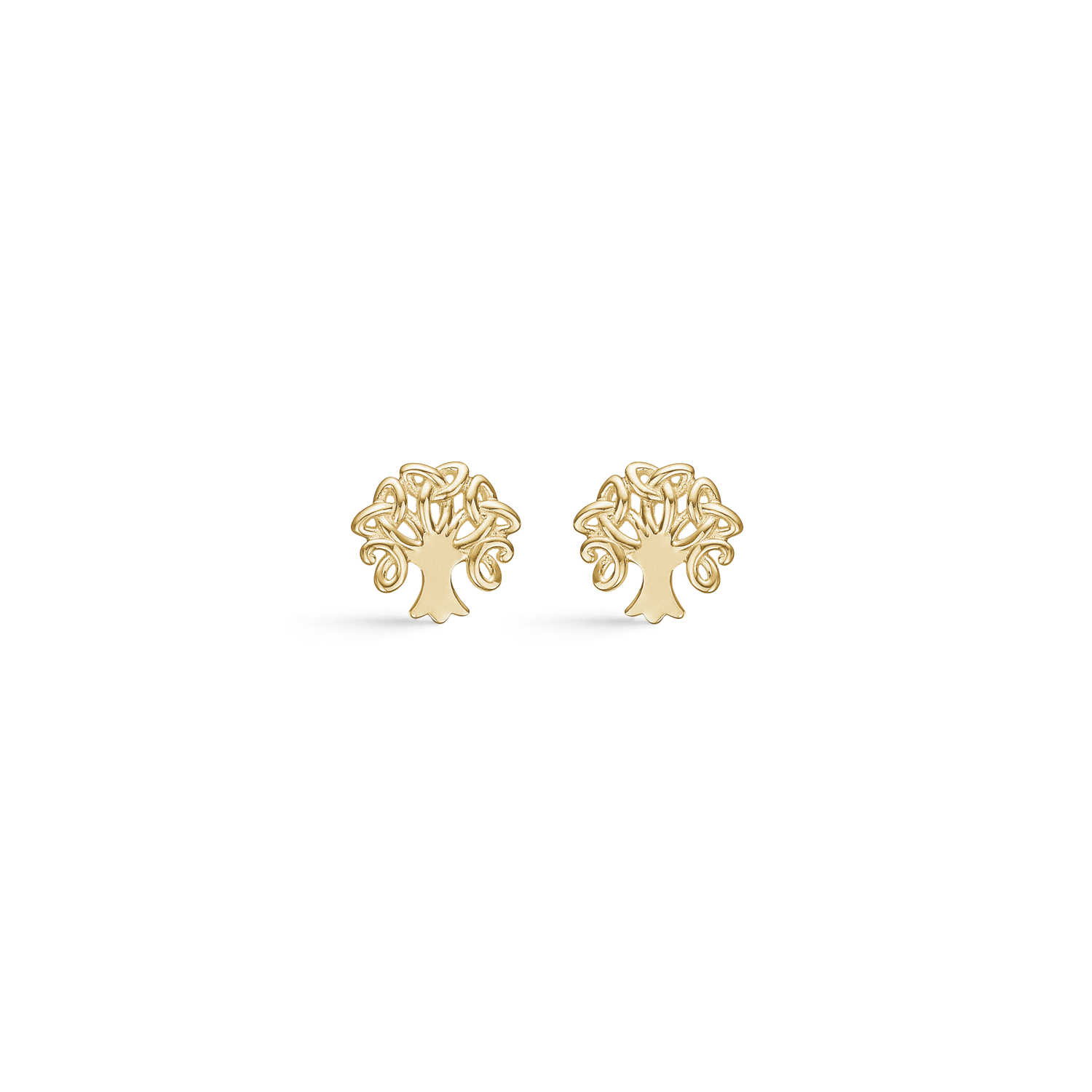 Støvring Design 8kt Guld Livets Træ Ørestik 60242772